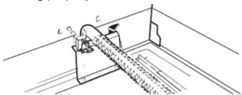GE JGBS14PCDWW - C Adjust Bake Burner Air Adjustment Shutter on Models with a Broiler Drawer, if Necessary - 1