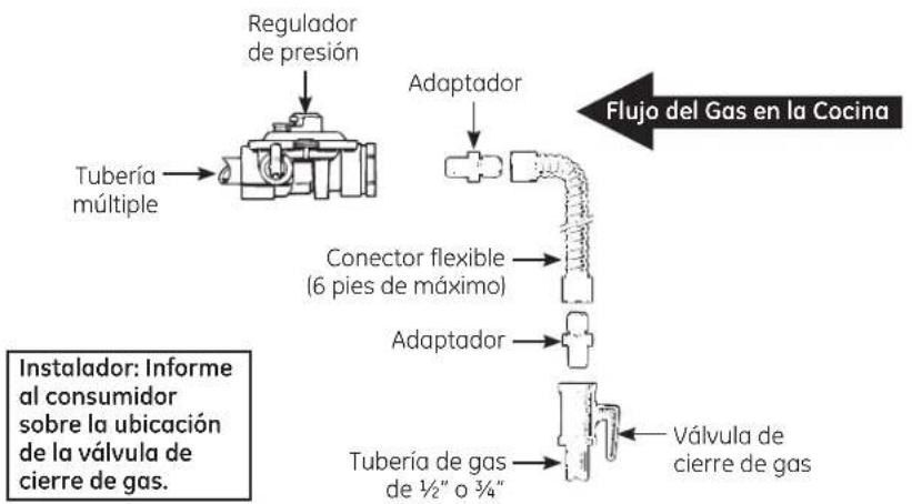 GE JGBS14PCDWW - Riesgo de - 2