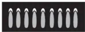 GE JGBS14PCDWW - Quality of Flames - 2