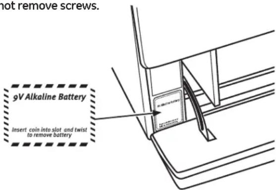 GE JGBS14PCDWW - INSTALLING THE BATTERY - 1