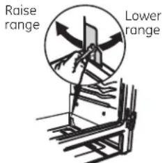 GE JGBS14PCDWW - LEVELING THE RANGE - 2