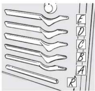 GE JGBS14PCDWW - Para usar el horno: - 1