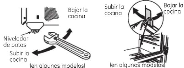 GE JGBS14PCDWW - NIVELACIÓN DE LA COCINA - 1