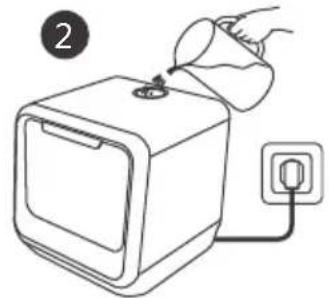 MIDEA HAMDWQP4260ISA - 2.啟動後: - 2
