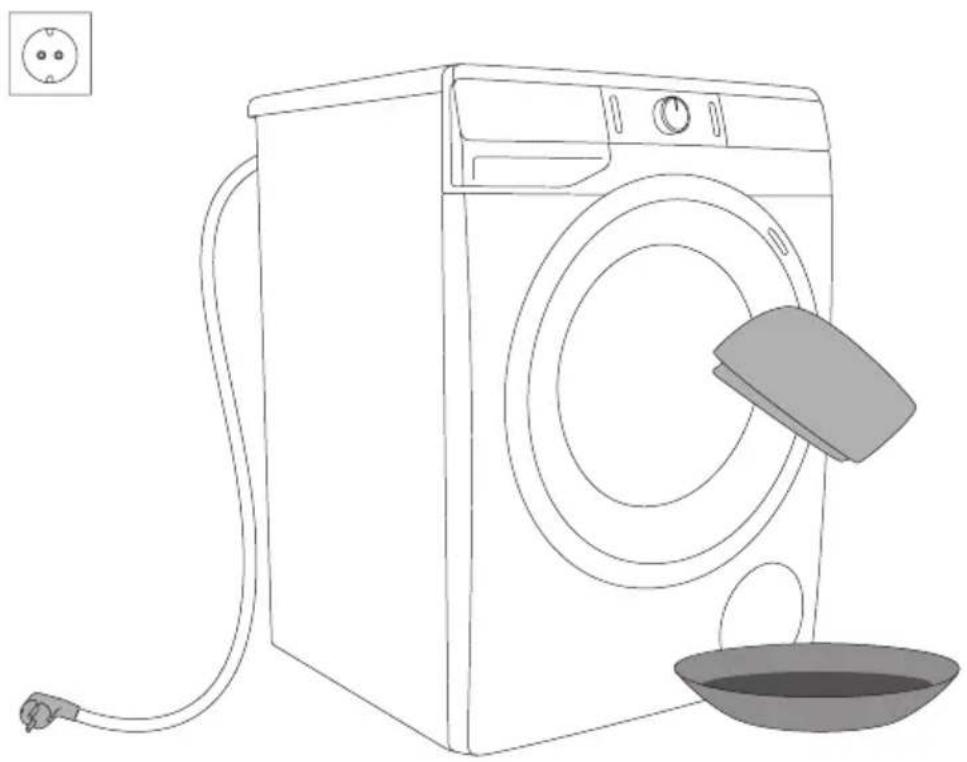 GORENJE WNEI72SB - PESUMASINA VÄLJAST PUHASTAMINE - 1