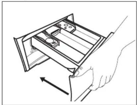ELECTROLUX EW7W4862HB - Check the position of the detergent flap - 3