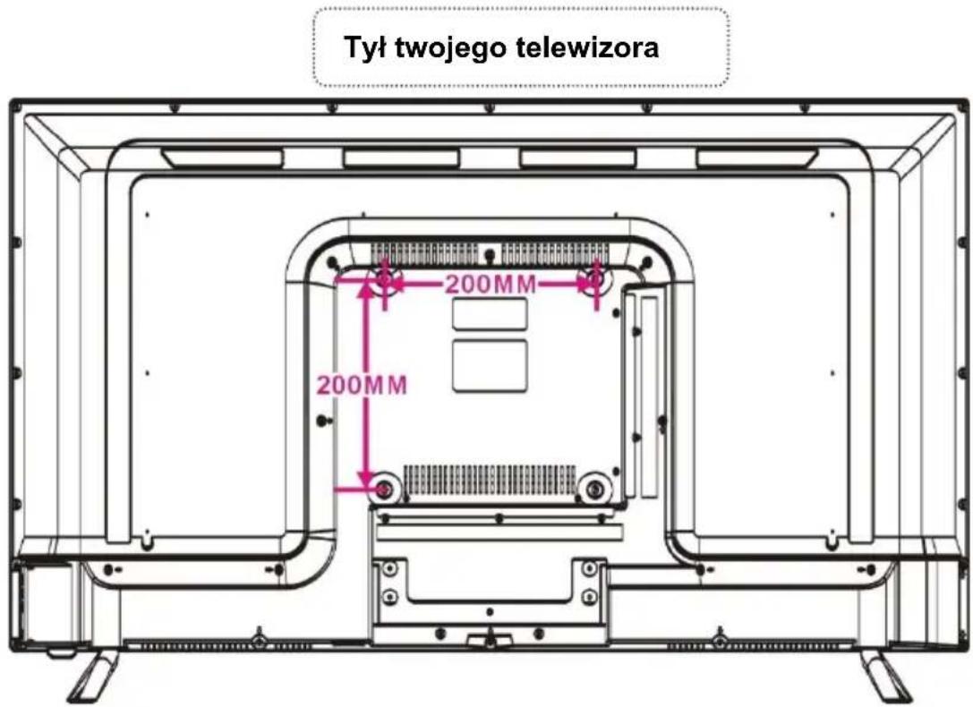 Tyl twojego telewizora 200MM 200MM