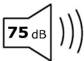 75 dB