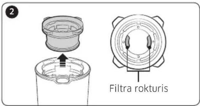 2 Filtrar rokturis