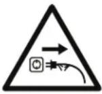 Sun Joe HJ15HTE-RM - Safety Symbols - 4