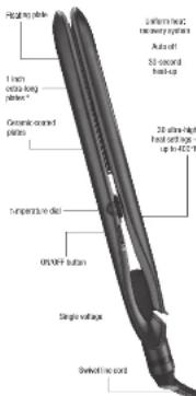 Rising pin 1 inch voltage long pin" Centene-cured pins Temperature in dial UW16F button Single voltage Dewel pin chord Dewel pin end 20-inch high wavelength rings Auto-fit 20-inch closed pin-up to AEC9