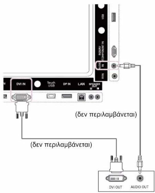 LG 47LT55A - Σύνδεση DVI-D - 2