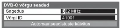 PANASONIC TX-L19D28EP - Automaatne seadistus erineb vastavalt valitud riigile. - 1