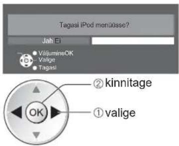 PANASONIC TX-L19D28EP - Puldirežiimi aktiveerimine - 5
