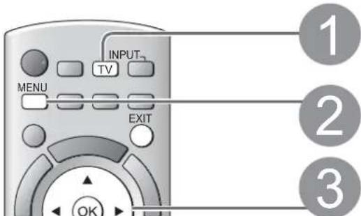 PANASONIC TX-L19D28EP - DVB-T või analoogkanalid - 1