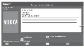 PANASONIC TX-L19D28EP - Programmi üksikasjade vaatamine (DVB-režiim) - 4