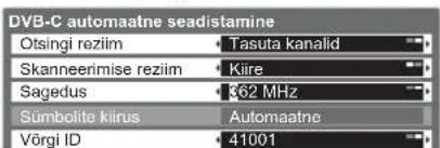 PANASONIC TX-L19D28EP - Automaatne seadistus teleri küljel asuvate nuppudega (lk 9) - 12