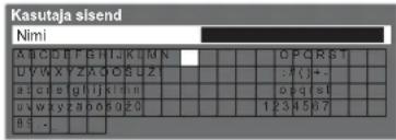 PANASONIC TX-L19D28EP - Tähemärkide tabel numbriklahvide jaoks - 1