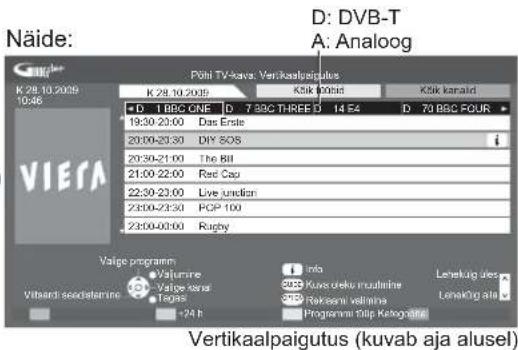 PANASONIC TX-L19D28EP - TV-kava kasutamine - 8
