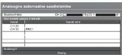 PANASONIC TX-L19D28EP - Automaatne seadistus teleri küljel asuvate nuppudega (Ik 9) - 9