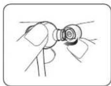 Audio-Technica ATH-CKR30 - Cleaning the eartips - 1