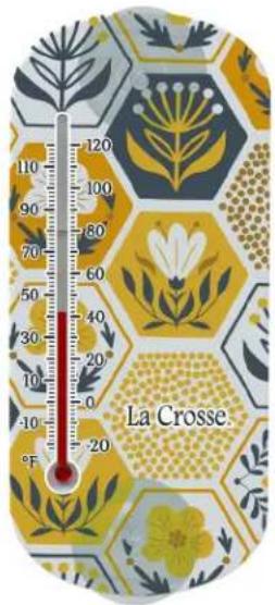 LA CROSSE TECHNOLOGY 204-1520H - - Inch Window Thermometers - 2