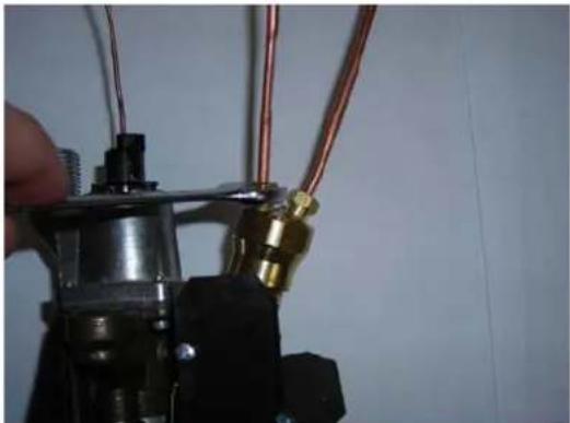 BERTAZZONI MAS36 5 GAS XT - A) CONNECTION OF THERMOCOUPLES TO THERMOSTAT - 1