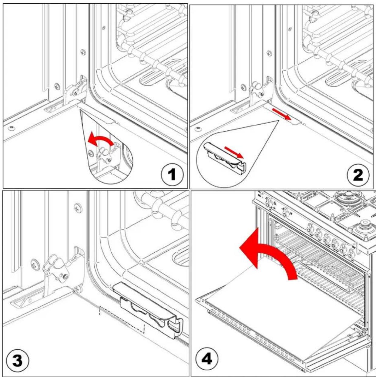 BERTAZZONI MAS36 5 GAS XT - Do not clean the range when hot! - 1