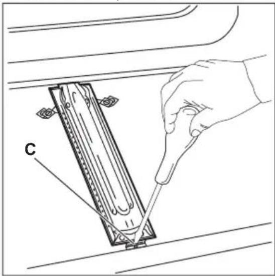 ELECTROLUX LKG604002W - Ahju injektori vahetamine - 2