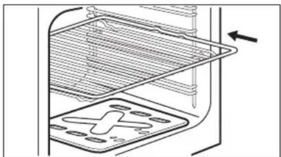 ELECTROLUX LKG604002W - Traatrest: - 1