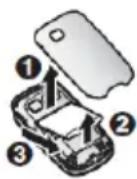PANASONIC KX-TU456EX - Aku eemaldamistoimingut puudutav märkus - 1
