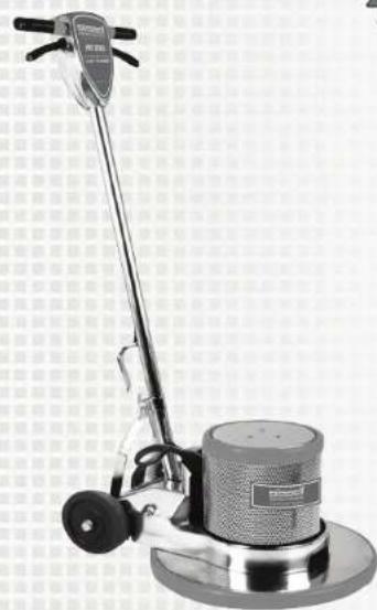 Exterior view of a stainless steel floor cleaning machine (no visible text or symbols)