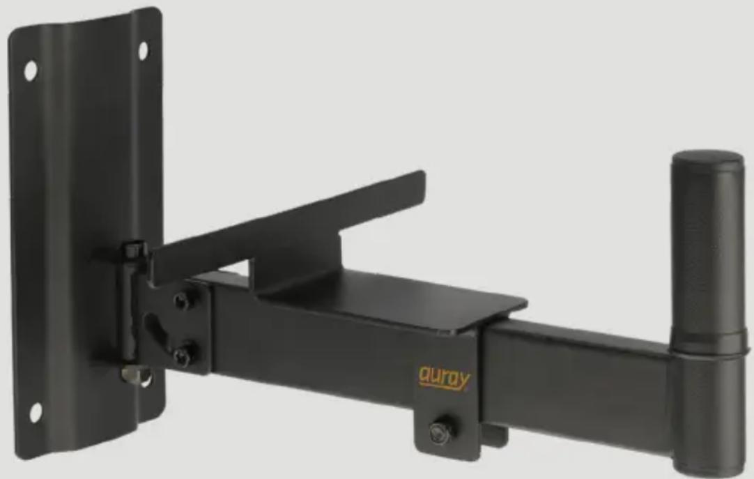 Auray SS-WM15-TAB - Wall Mount Speaker Bracket with Tilt and Angle Adjustment and Adjustable Back Plate (Pair) - 1