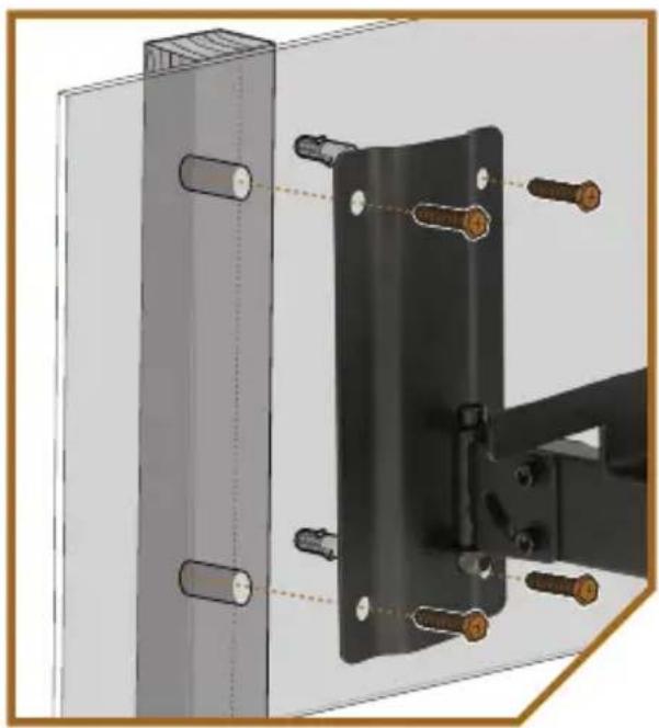 Auray SS-WM15-TAB - Mounting Instructions - 1