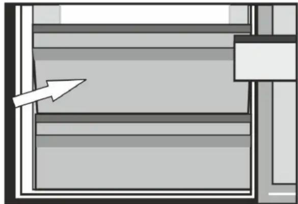 BEKO MCNA406E43ZXBN - Skyrius gendančiam maistui laikyti (žema temperatūra \ nuo -2 ^0 iki 3 ^0 C) - 1