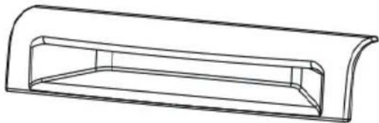 KENMORE 17192 - Freezer Lid Handle - 1