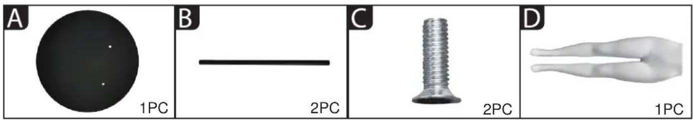 SereneLife SLMAQFTBK97 - PARTS LIST - 1
