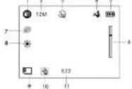AGFA DV-1012 - Explanation of the status icons - 1