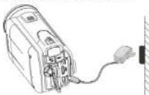 AGFA DV-1012 - Battery installation and charging ( Included ) - 2