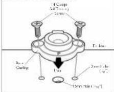 Gauge All Bearing Screw Ex-fine Rear Casting 15mm side (kg)