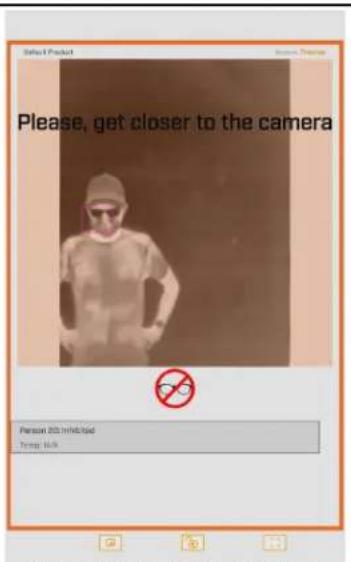 Please, get closer to the camera Person 20s infected Temp Milk