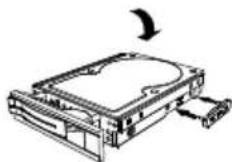 MEDION Akoya E52004 (MD 34755) - Installing a 3.5" hard drive in a 2.5"/3.5" mobile rack - 4