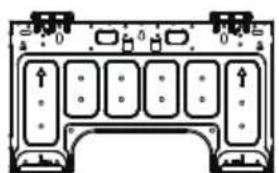 BEKO BBFDB 070 - Mounting plate dimensions - 2