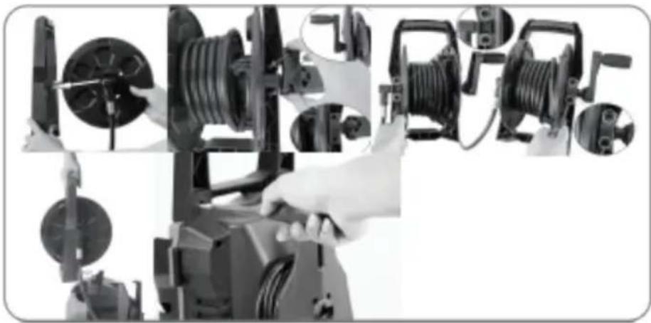 BLAUPUNKT PW6010 - Kaablihoidiku paigaldamine - 1