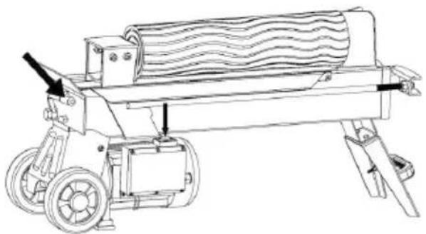Fieldmann FZLS 1005H-E - LOG SPLITTER OPERATION - 1