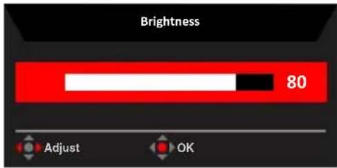 ACER XV272X - Πλήκτρο συντόμευσης2 (προεπιλογή: Brightness (Φωτεινότητα)) - 1