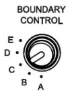 EPSON Ensemble HD 1080 - Set the Boundary Control Switch - 1
