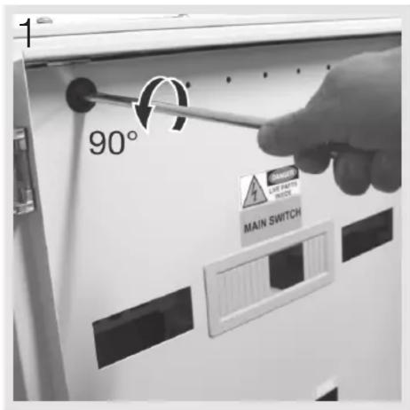90° MAIN SWITCH