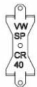 Edbak VWFS95-P - MULTIPLE DISPLAYS ASSEMBLY- USE OF OPTIONAL SPACERS - 5