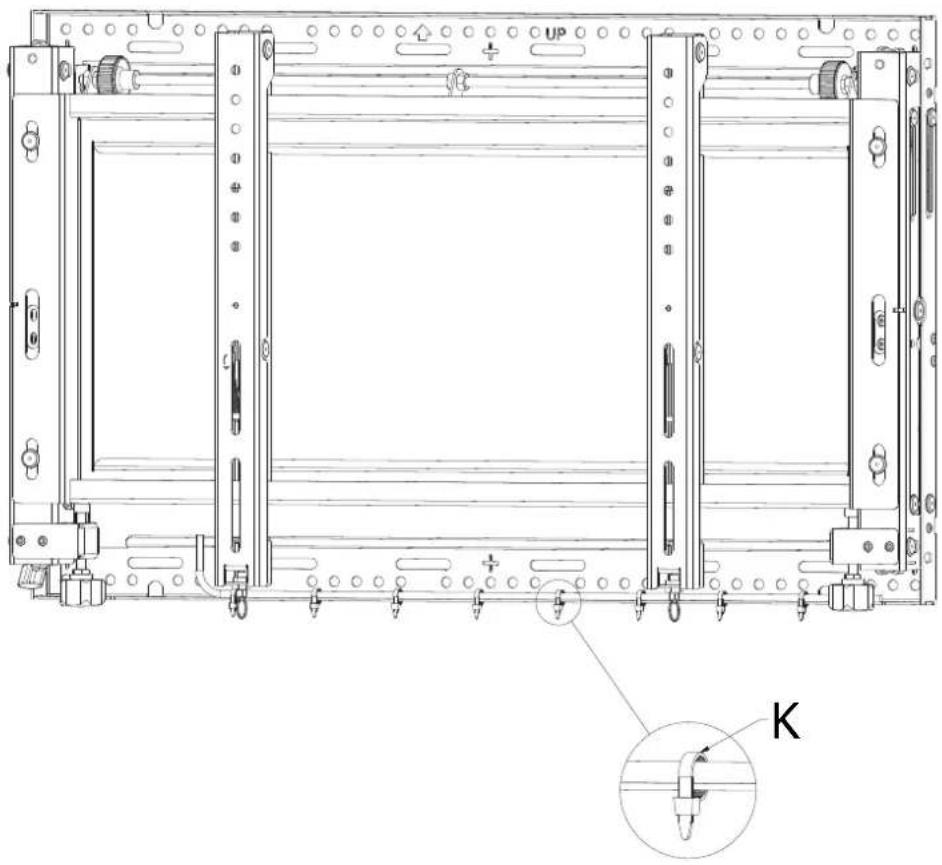 Edbak VWFS95-P - CABLE MANAGEMENT - 1